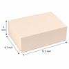 Foldable Rigid Magnetic Closure Gift Box, Beige – 12.2 × 8.7 × 4 in | Pack of 10 | SKU 6348