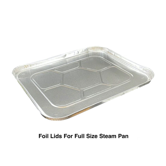 KIS-ACFLG | Foil Lids for Full Size Heavy Duty Aluminum Steam Table Pan; $0.717/pc