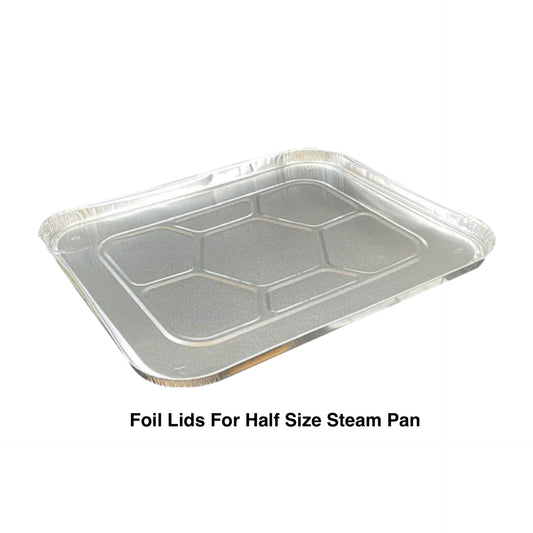 KIS-ACHLG | Foil Lids for Half Size Heavy Duty Aluminum Steam Table Pan; $0.299/pc