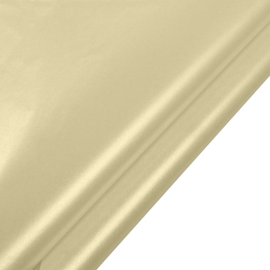 100sheets Light Yellow 19.7x27.6 inches Pearlized Tissue Paper; $0.26/pc