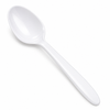 White Medium Plastic Soup Spoons – 1,000 pcs/case – SKU#PLC-S-1