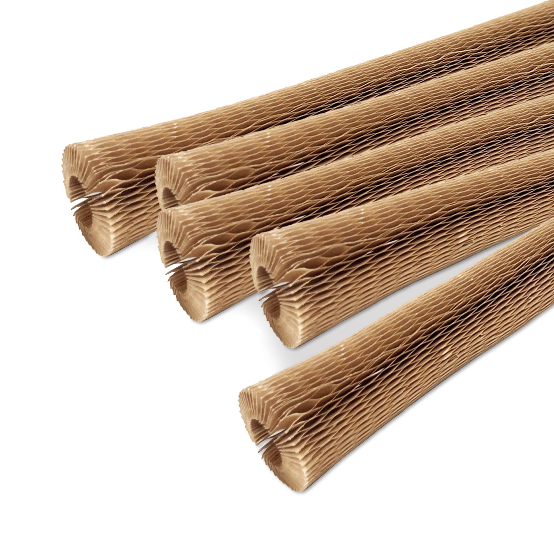 100pcs, Honeycomb 1x15 inches Wrapping Paper Tube