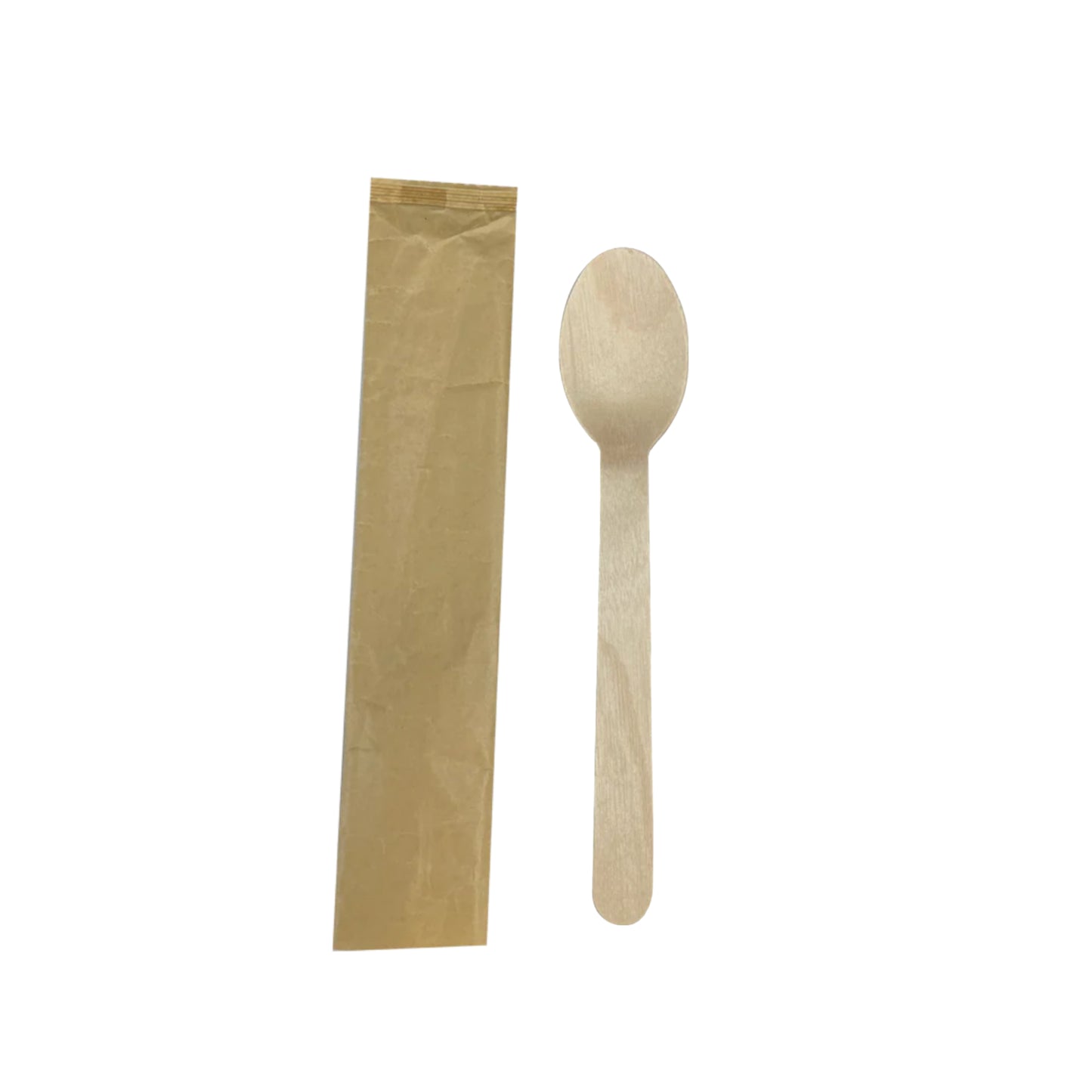 KIS-IR160SG | Wooden Spoon with Paper Wrapped; $0.044/pc