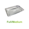 Medium - Aluminum Full Size Heavy-Duty Steam Table Pan - Carton of 50 - KIS PAPER - 5288; $1.492/pc