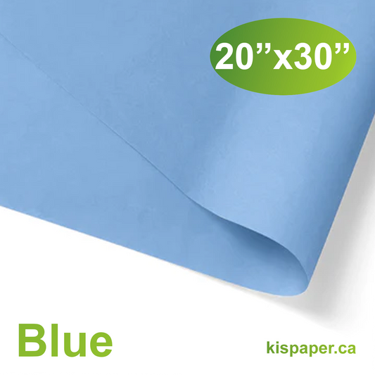 480pcs 20x30 inches Blue Solid Tissue Paper; $0.066/pc