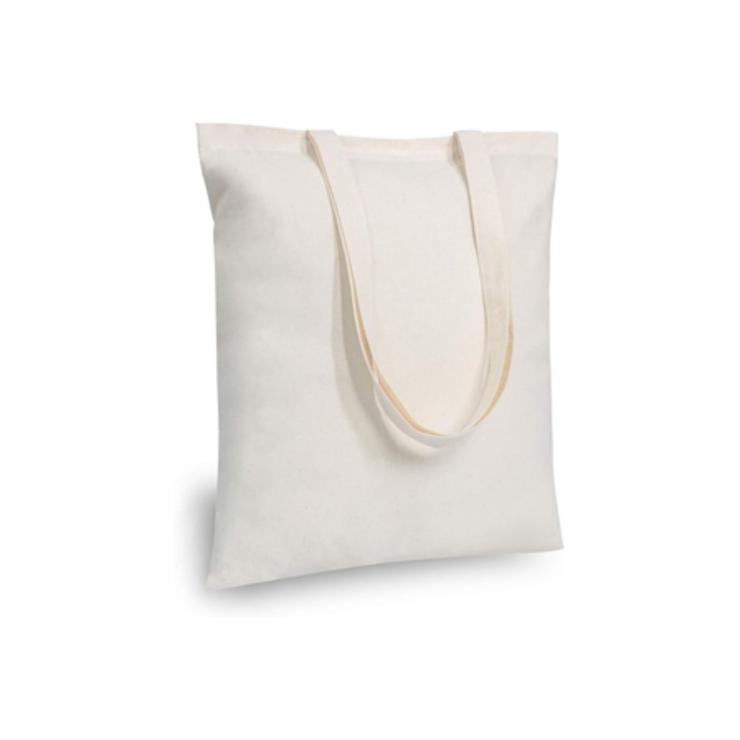 Canvas Tote Bag 15" x 16", 5oz, Long Handles, SKU #6232