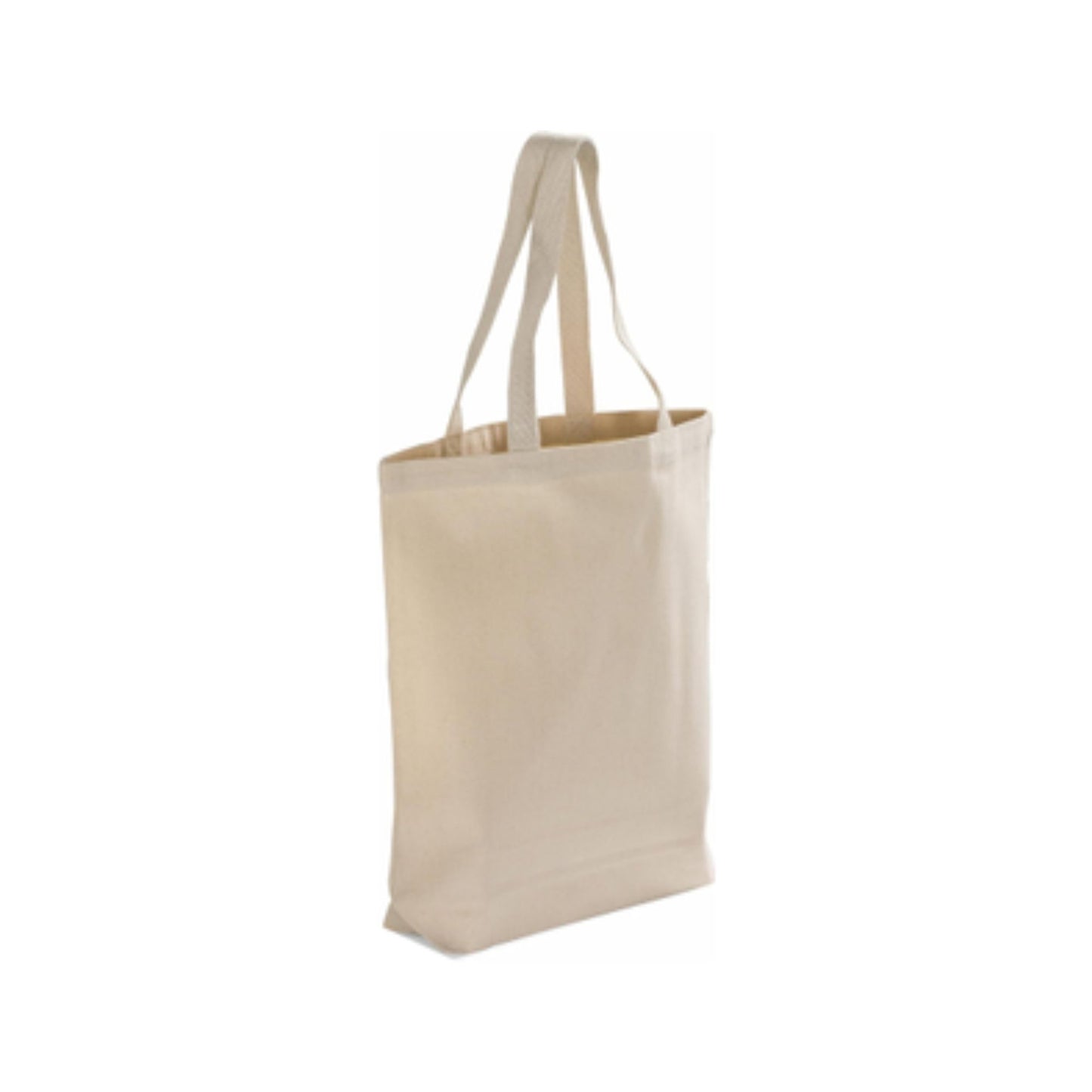Canvas Tote Bag 15" x 3" x 16", 5oz, Long Handles, SKU #6233
