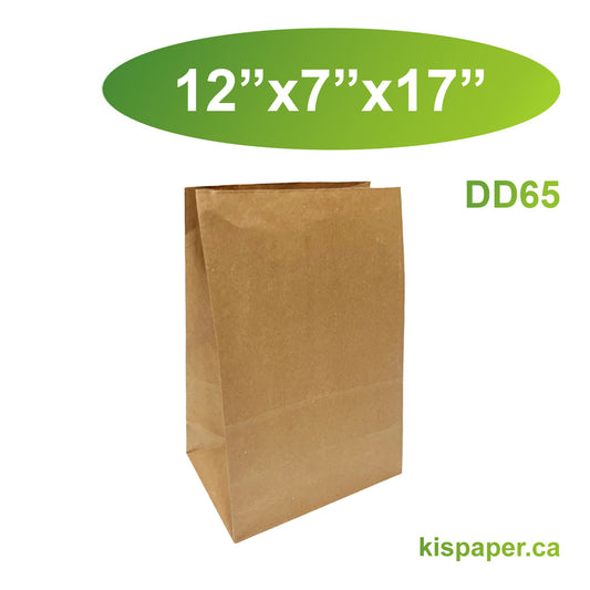 300pcs DD65 Grocery Bags 12x7x17 inches; $0.12/pc