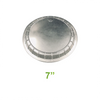 7" - Plastic Dome Lid for Aluminum Containers - Carton of 500 - KIS PAPER - 5080; $0.081/pc