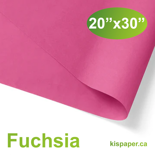 480pcs 20x30 inches Fuchsia Solid Tissue Paper; $0.066/pc