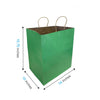 Green Paper Shopping Bag with Twisted Handles (14" x 10" x 15.75"), Super Royal, SKU #5322