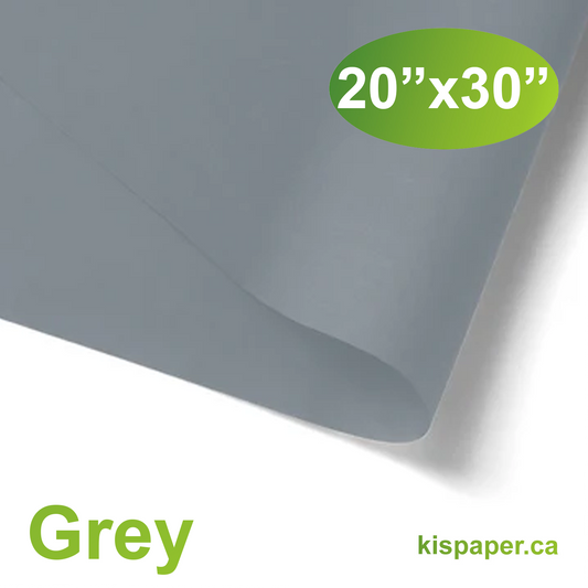 480pcs 20x30 inches Grey Solid Tissue Paper; $0.066/pc