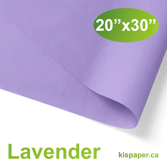 480pcs 20x30 inches Lavender Solid Tissue Paper; $0.066/pc