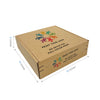 10" x 10" x 2" Custom Printed Kraft Mailer Box - Self-Seal (20 Pack)