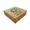 11.5" x 11.5" x 3.75" Custom Printed Kraft Mailer Box - Self-Seal (20 Pack)
