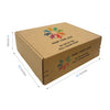 12" x 10" x 4" Custom Printed Kraft Mailer Box - Self-Seal (20 Pack)