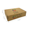 12" x 8" x 3" Custom Printed Kraft Mailer Box - Self-Seal (40 Pack)
