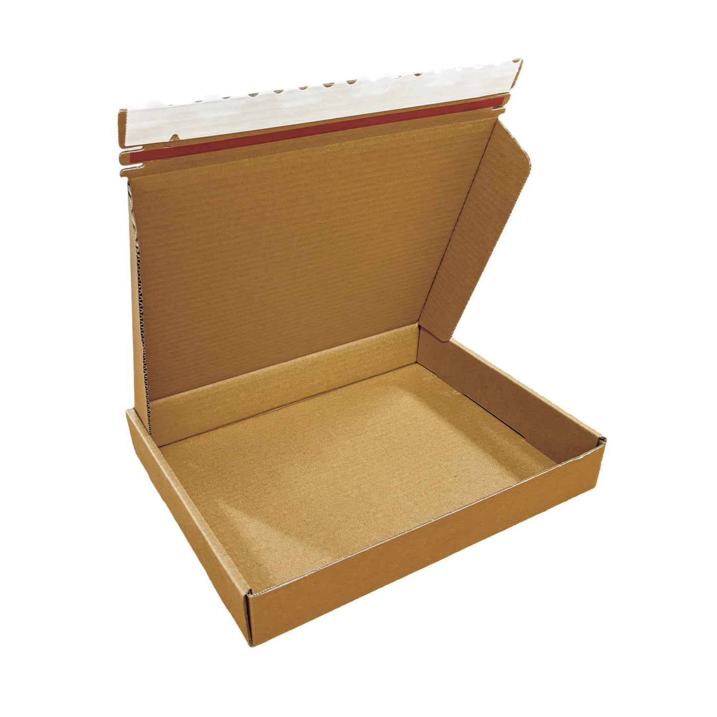 13" x 10" x 2" - Kraft Mailer Boxes Self-Seal Tape - Bundle of 40 - KIS PAPER - 1273; $2.079/pc