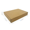 13" x 10" x 2" Kraft Mailer Box - Self-Seal (20 Pack)