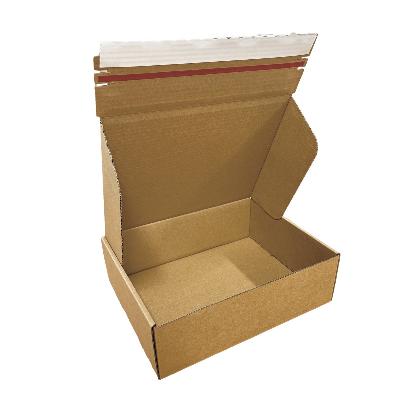 13" x 10" x 4" - Kraft Mailer Boxes Self-Seal Tape - Bundle of 40 - KIS PAPER - 1274; $2.331/pc