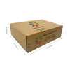 13" x 10" x 4" Custom Printed Kraft Mailer Box - Self-Seal (20 Pack)