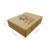 14.25" x 11.25" x 4" Custom Printed Kraft Mailer Box - Self-Seal (20 Pack)