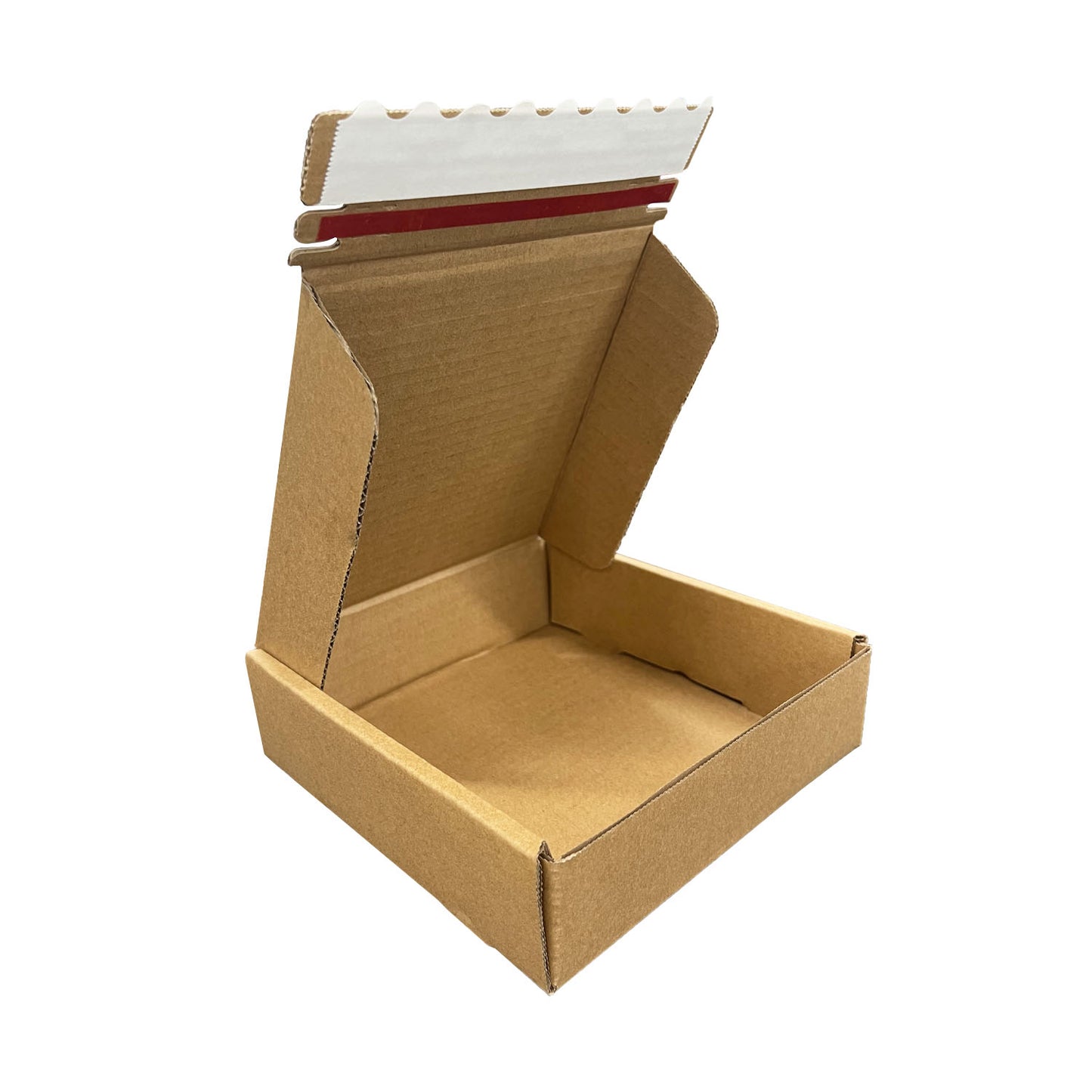 7" x 7" x 2" - Kraft Mailer Boxes Self-Seal Tape - Bundle of 40 - KIS PAPER - 1259; $0.805/pc