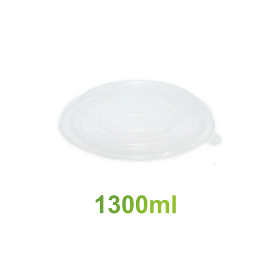 1300ml - Plastic Lid for Salad Bowl - Carton of 300 - KIS PAPER - 5045; From $0.15/pc