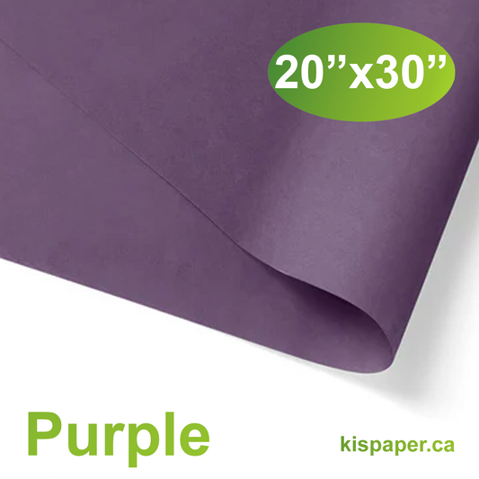 480pcs 20x30 inches Purple Solid Tissue Paper; $0.066/pc