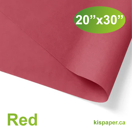 480pcs 20x30 inches Red Solid Tissue Paper; $0.066/pc