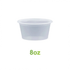 8oz - Plastic Deli Soup Containers Sets Clear - Carton of 240 - KIS PAPER - 5056; $0.133/set