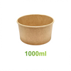1000ml Kraft Paper Salad Bowl  - 150mm (300 Pack)