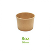 8oz Kraft Paper Soup Container – 96mm (1000 Pack)