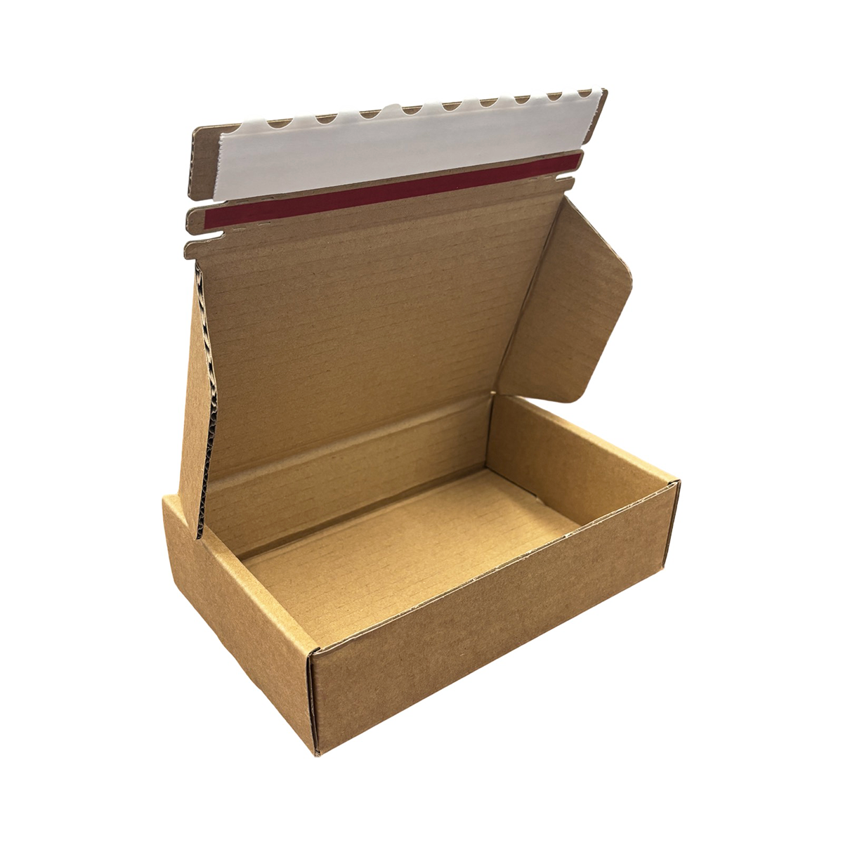 8" x 5" x 2" - Kraft Mailer Boxes Self-Seal Tape - Bundle of 40 - KIS PAPER - 6082; $0.79/pc