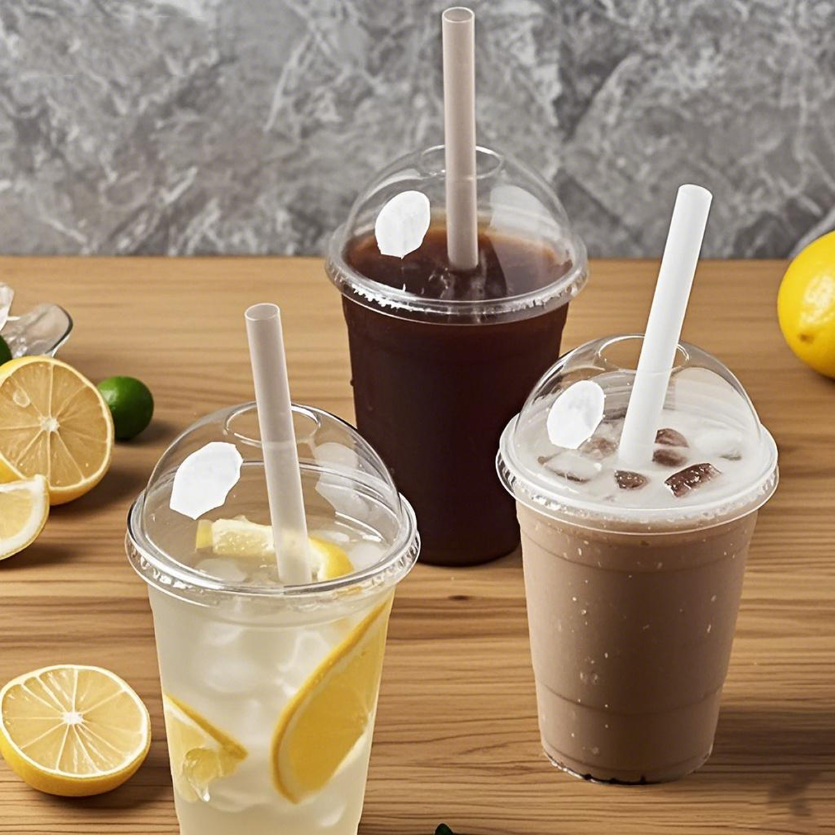 16oz - 98mm Opening PET Cold Drink Cups - Carton of 1000 - KIS PAPER - 5109; $0.07/pc