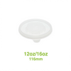 116mm Plastic Lid for 12–32oz Soup Containers (1000 Pack)