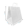Cake White Paper Bags 13" x 10" x 13" with Twist Handles 250 pcs/case SKU #5447